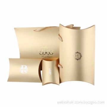 Hot Stamping Logo Black Corrugated Custom Packaging Hair Extension Box Valentines Boxes Custom Gift Package